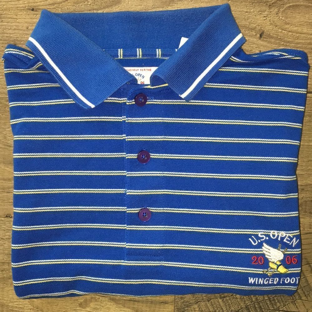 2006 US Open Winged Foot Golf polo shirt ashworth